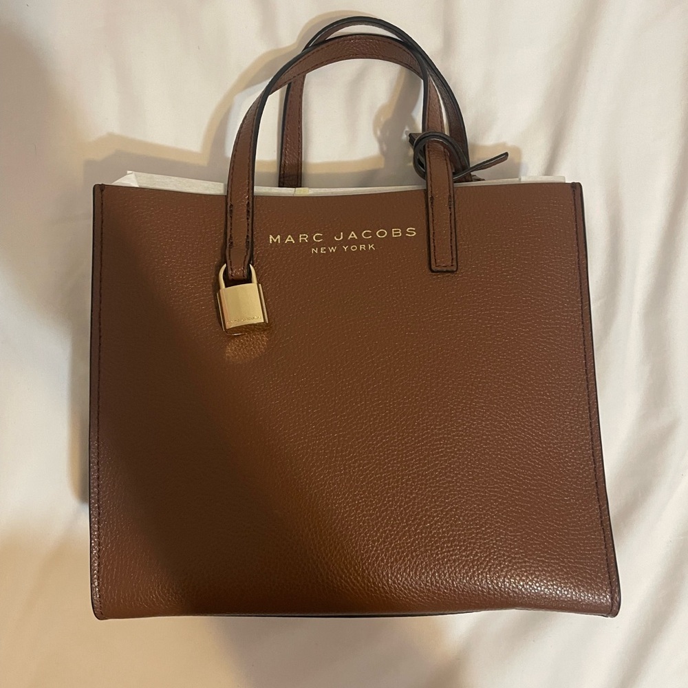 Marc Jacobs Mini Grind Leather Tote